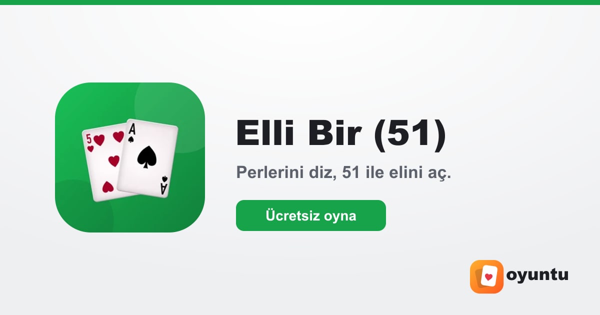 Elli Bir (51) oyunu
