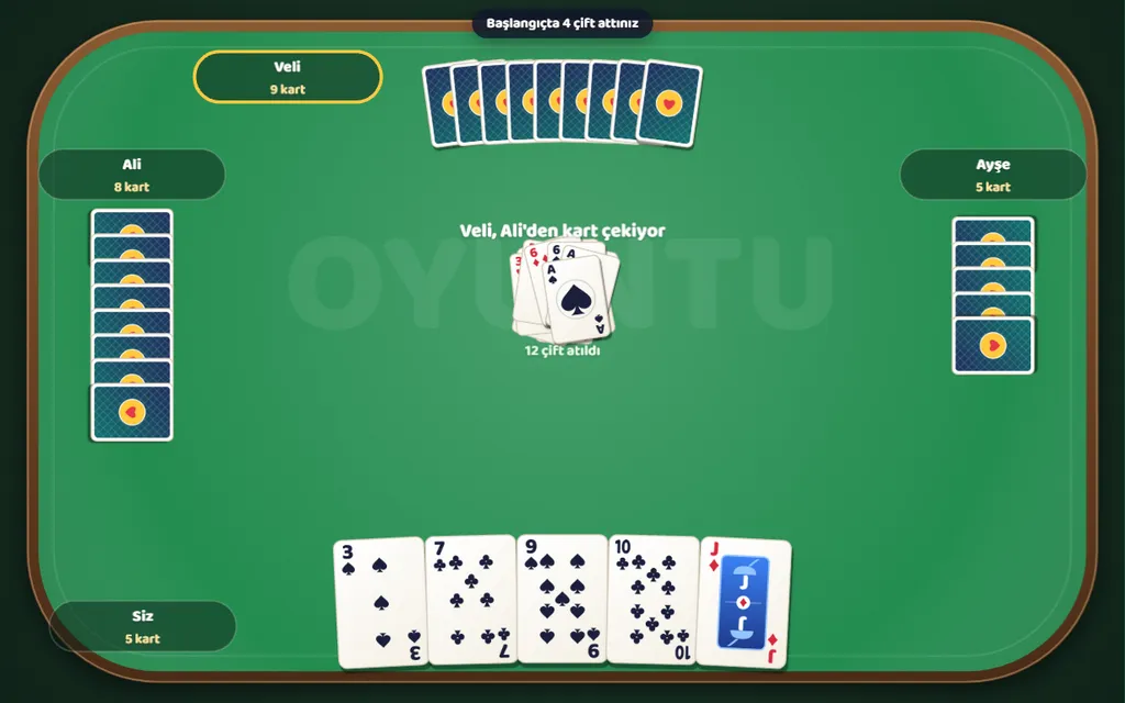 Papaz Kaçtı oyun ekranı